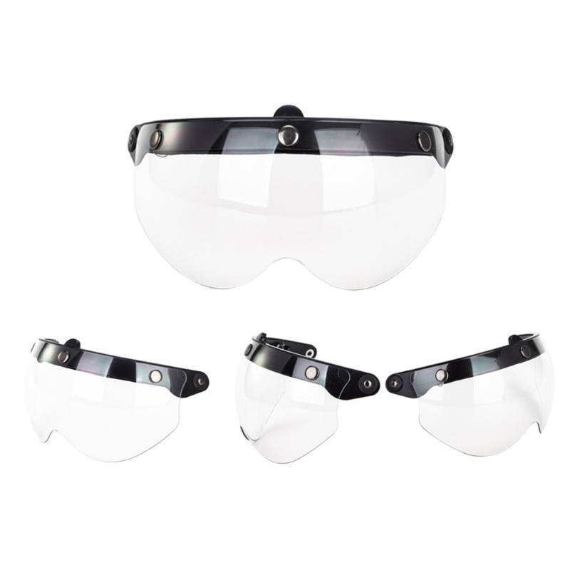 Mũ Bảo Hiểm Bong Bóng Tấm Che  - đánh giá và giá Vintage Open Face Retro Helmet
