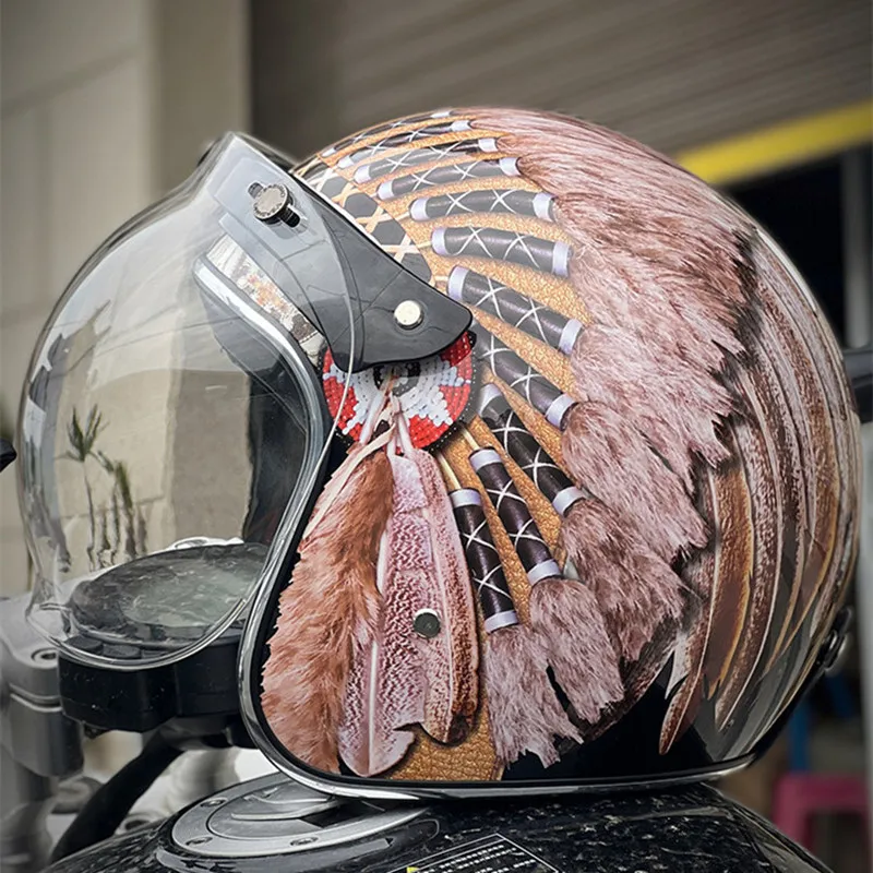 2025 New Retro Vintage Open Fa - đánh giá và giá Vintage Open Face Retro Helmet