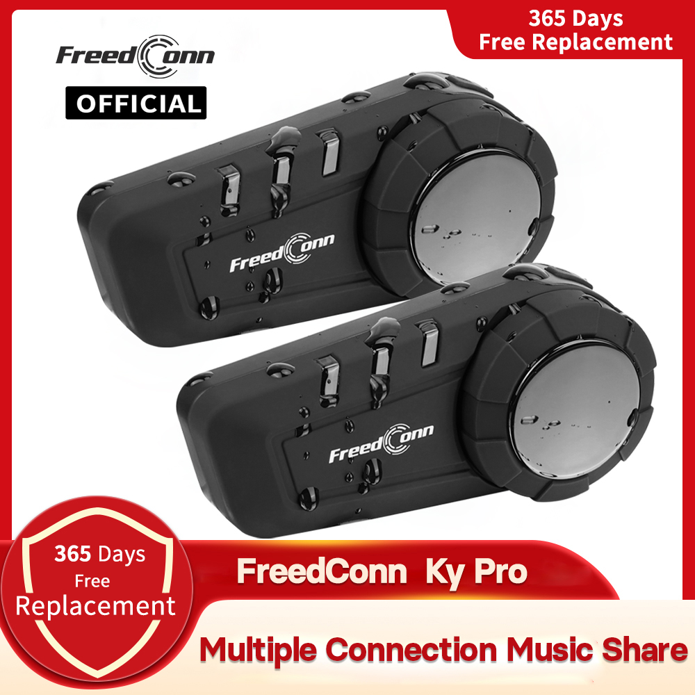 Motorcycle Intercom Freedconn  - đánh giá và giá Universal Motorcycle Helmet Intercom Headset