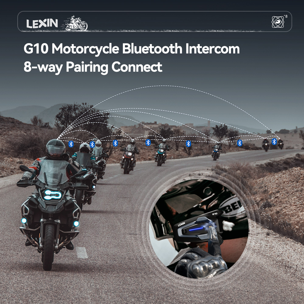 NEW-LEXIN G10 Motorcycle Helme - đánh giá và giá Universal Motorcycle Helmet Intercom Headset
