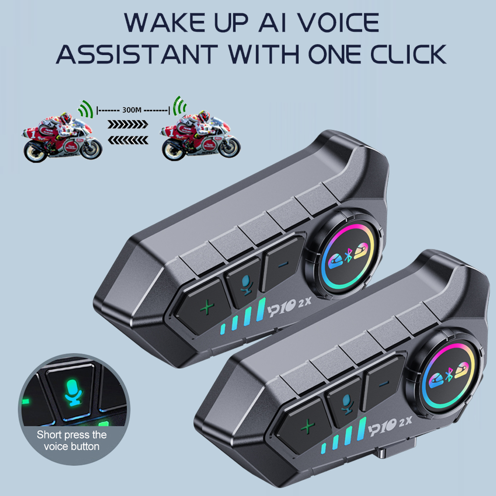 Y10 2x Motorcycle Intercom Blu - đánh giá và giá Universal Motorcycle Helmet Intercom Headset