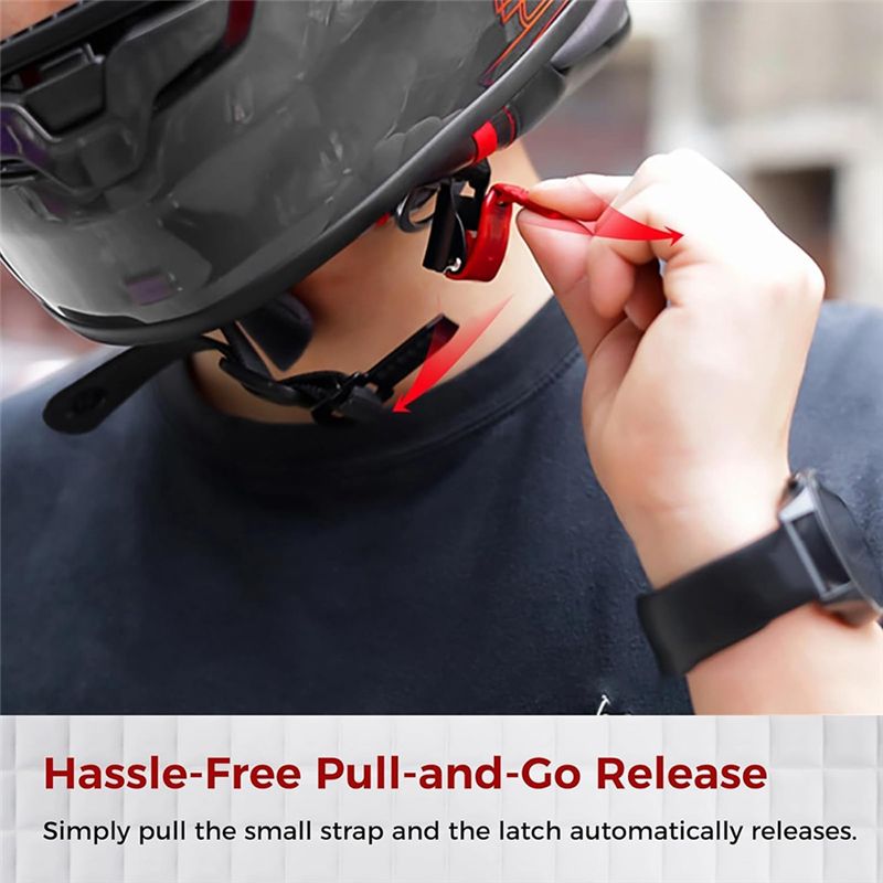 WF-Helmet Quick Release Buckle - đánh giá và giá Quick Release Buckle Motorcycle Helmet